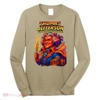 Thomas Jefferson The 3rd President Presidential Chronicles Long Sleeve Shirt thumb 0