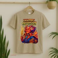 Thomas Jefferson The 3rd President Presidential Chronicles T-Shirt thumb 2