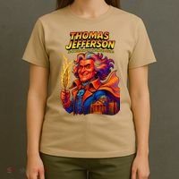 Thomas Jefferson The 3rd President Presidential Chronicles T-Shirt thumb 4