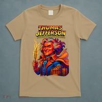 Thomas Jefferson The 3rd President Presidential Chronicles T-Shirt thumb 5