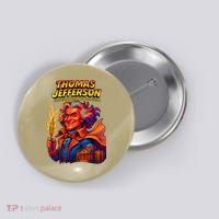 Thomas Jefferson The 3rd President Presidential Chronicles Button thumb 0