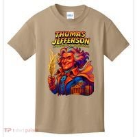 Thomas Jefferson The 3rd President Presidential Chronicles Kids T-Shirt thumb 0