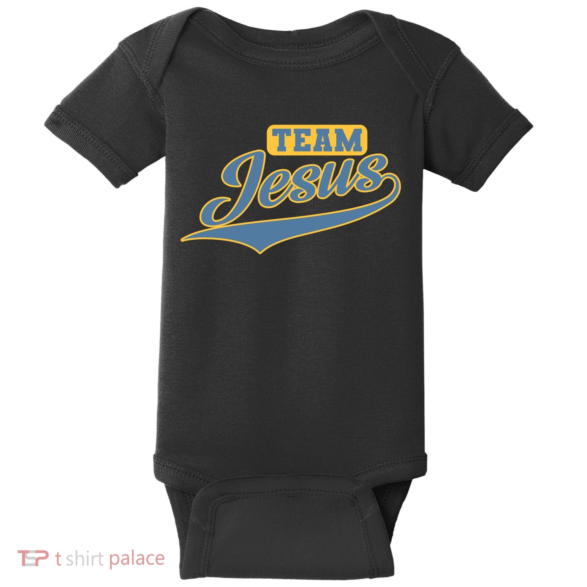Team Jesus Baby Bodysuit