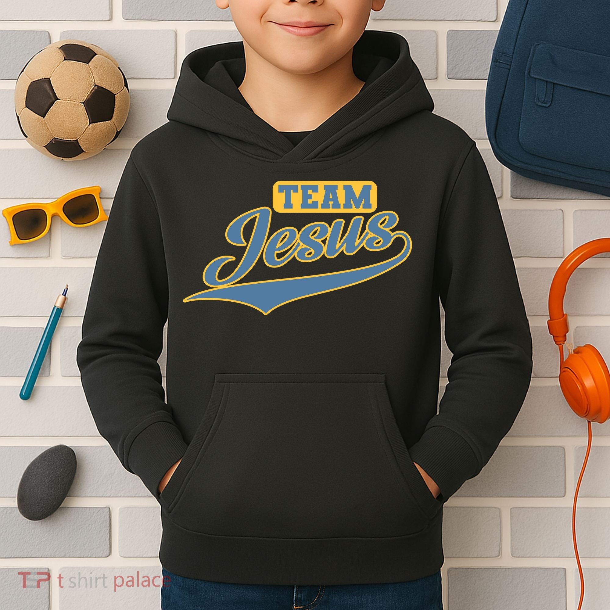 Team Jesus Kids Hoodie