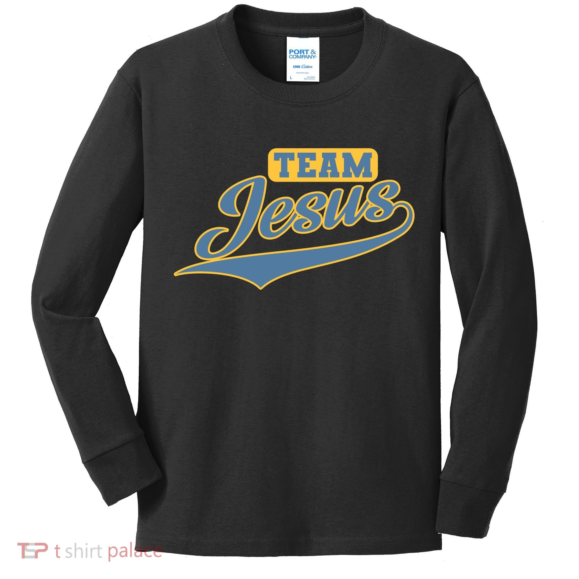 Team Jesus Kids Long Sleeve Shirt
