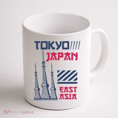 Tokyo Japan Coffee Mug back