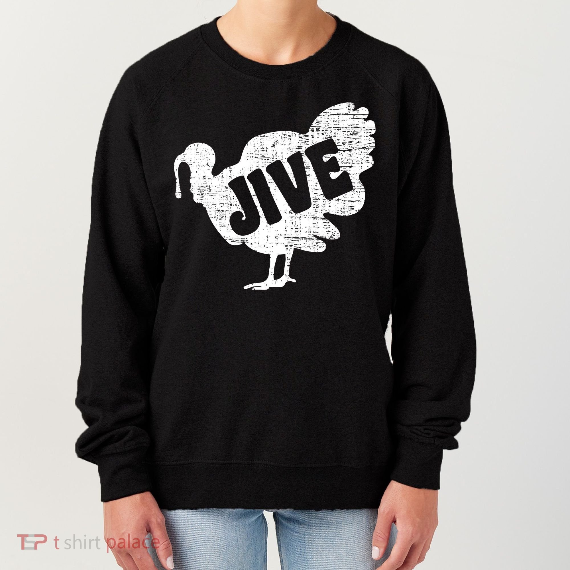Thanksgiving Jive Turkey Women's Sweatshirt