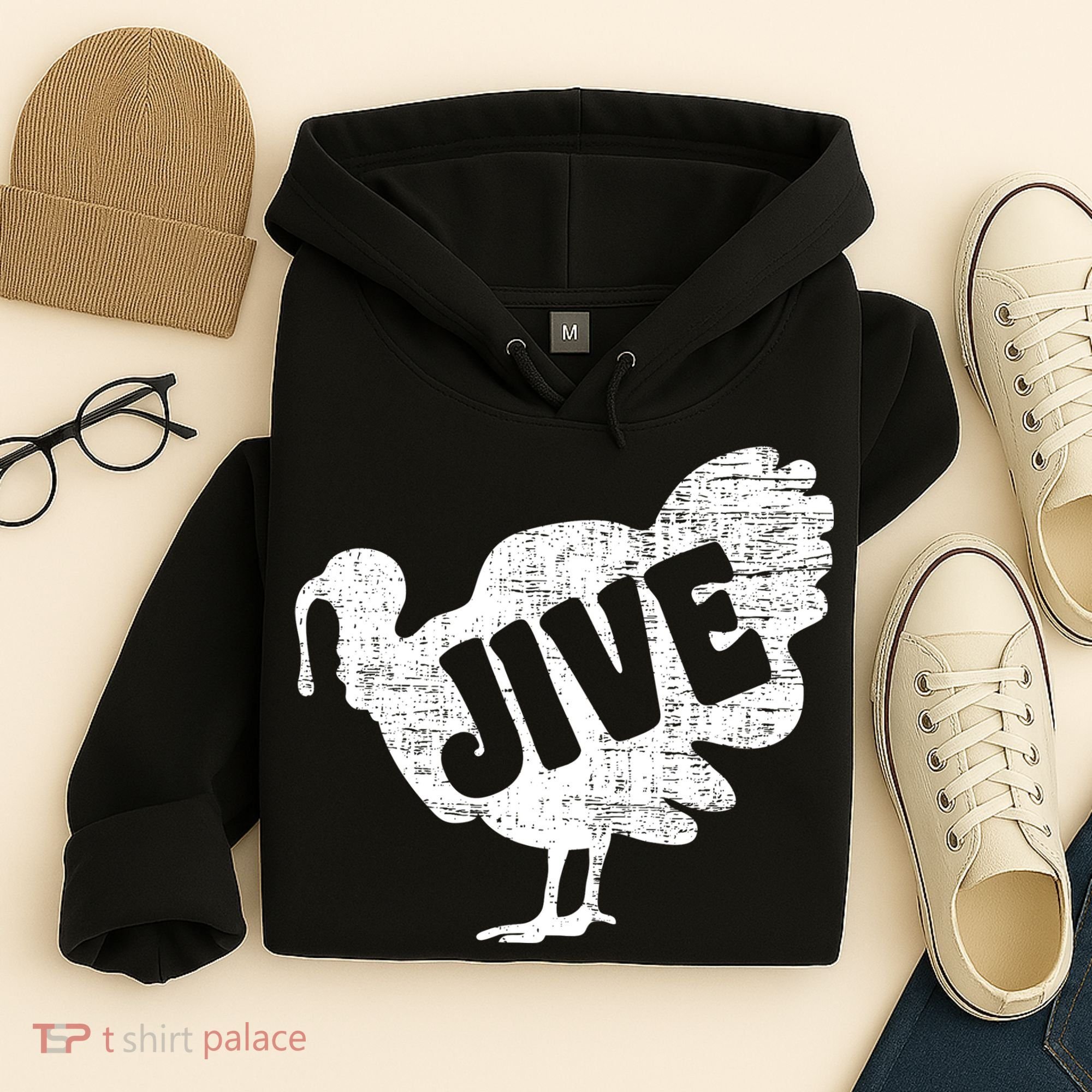 Thanksgiving Jive Turkey Hoodie