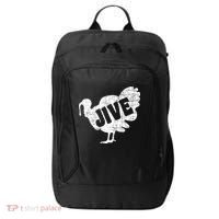 Thanksgiving Jive Turkey City Backpack thumb 0