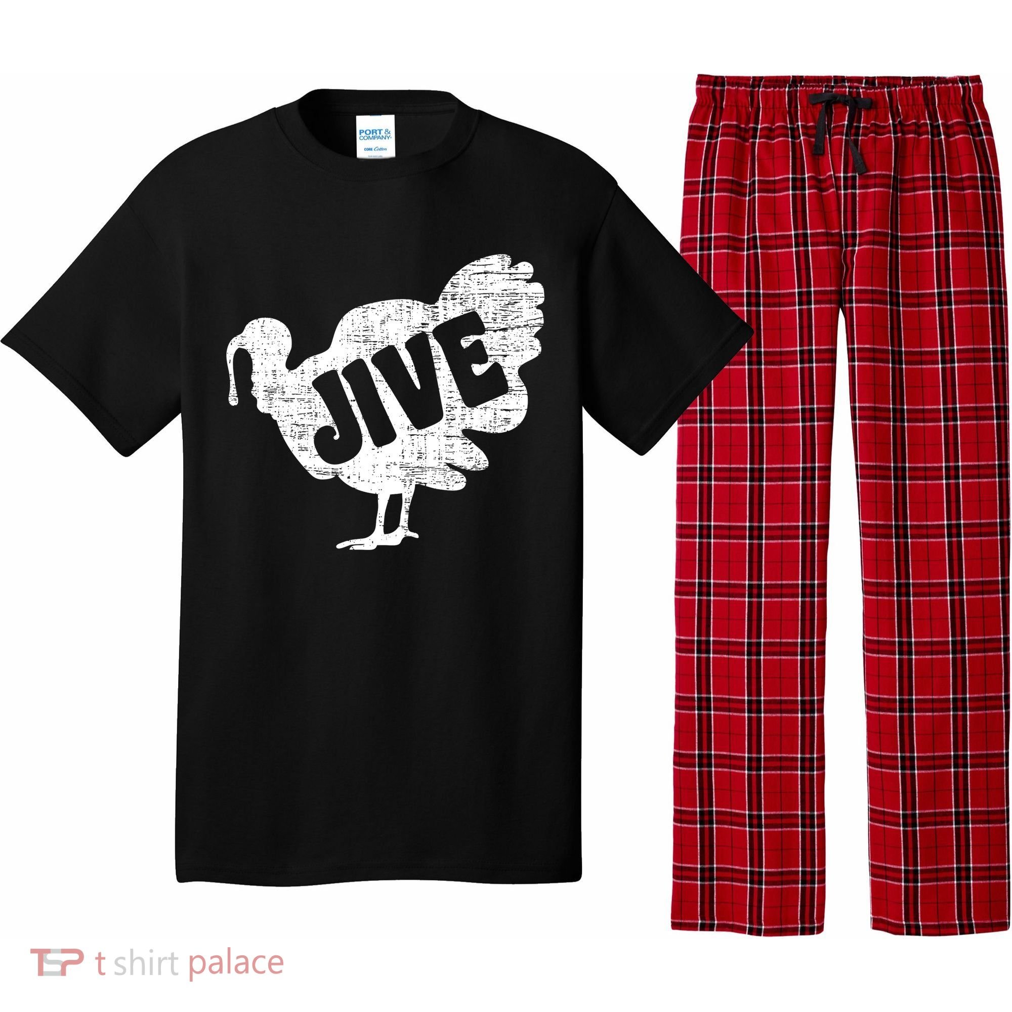 Thanksgiving Jive Turkey Pajama Set