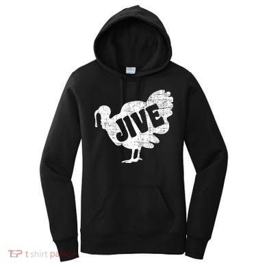 Thanksgiving Jive Turkey Women's Hoodie
