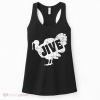 Thanksgiving Jive Turkey Women's Tank Top thumb 0