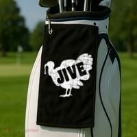Thanksgiving Jive Turkey Golf Towel thumb 2