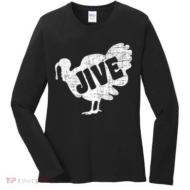 Thanksgiving Jive Turkey Women's Long Sleeve Shirt