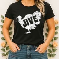 Thanksgiving Jive Turkey Women's T-Shirt thumb 2
