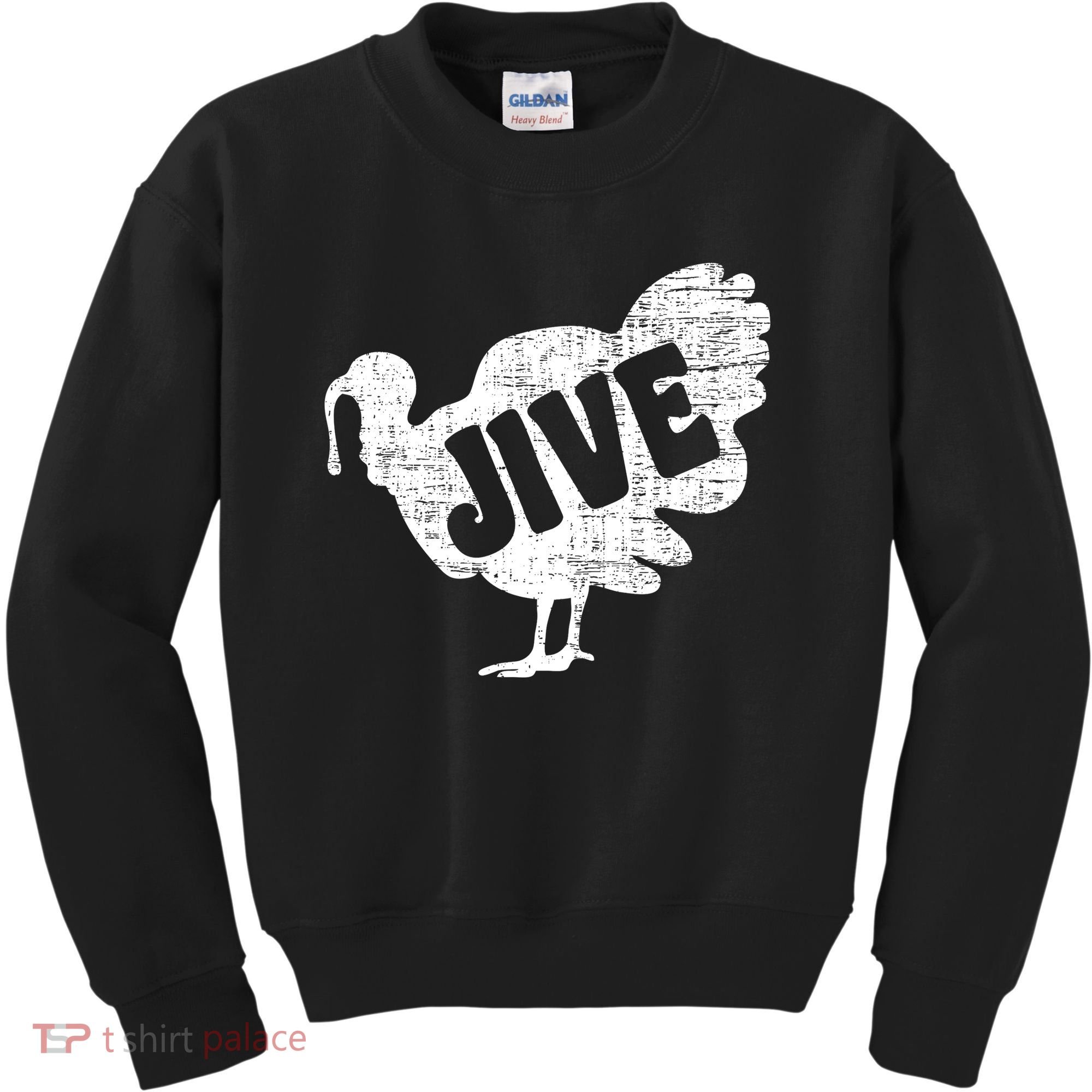 Thanksgiving Jive Turkey Kids Sweatshirt