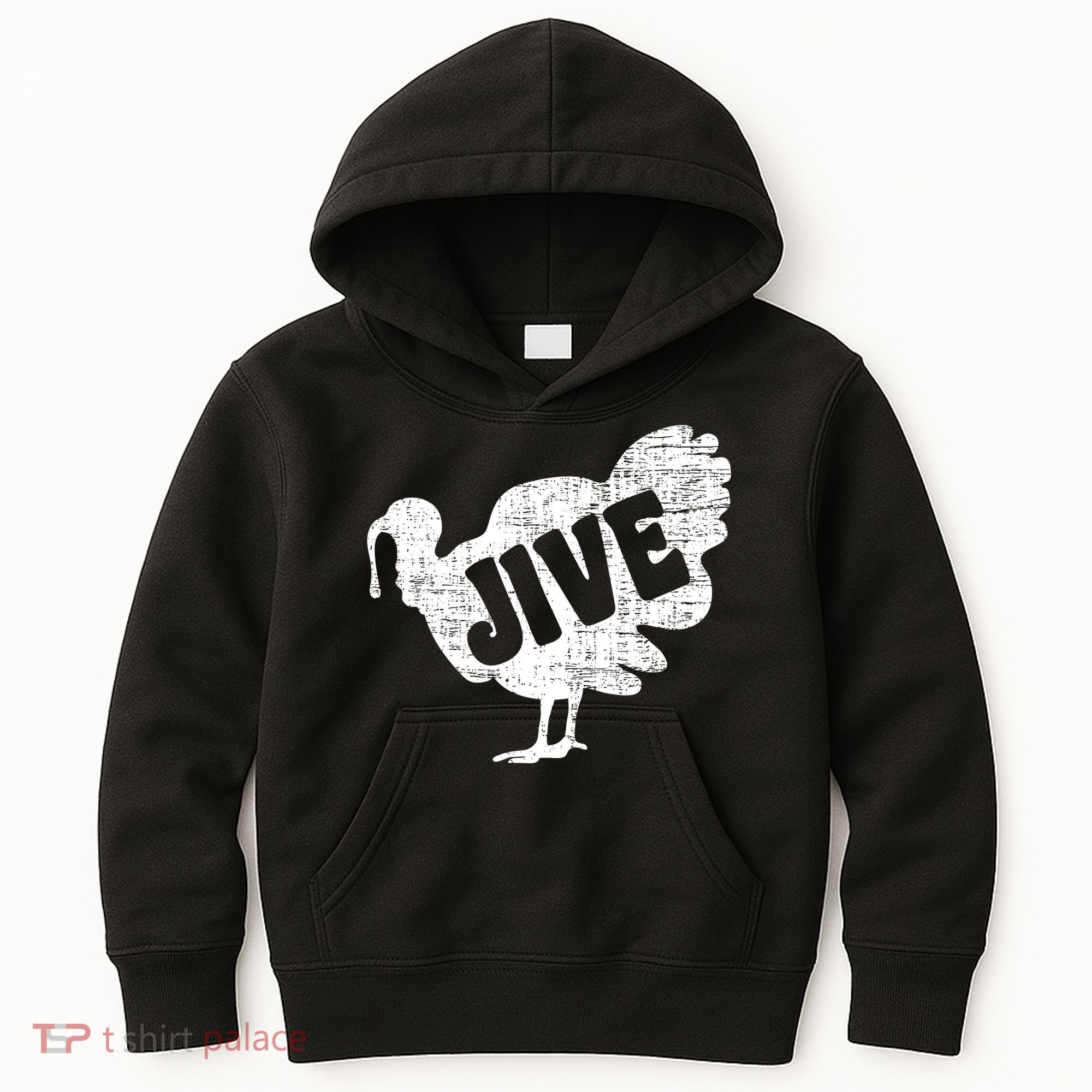Thanksgiving Jive Turkey Kids Hoodie