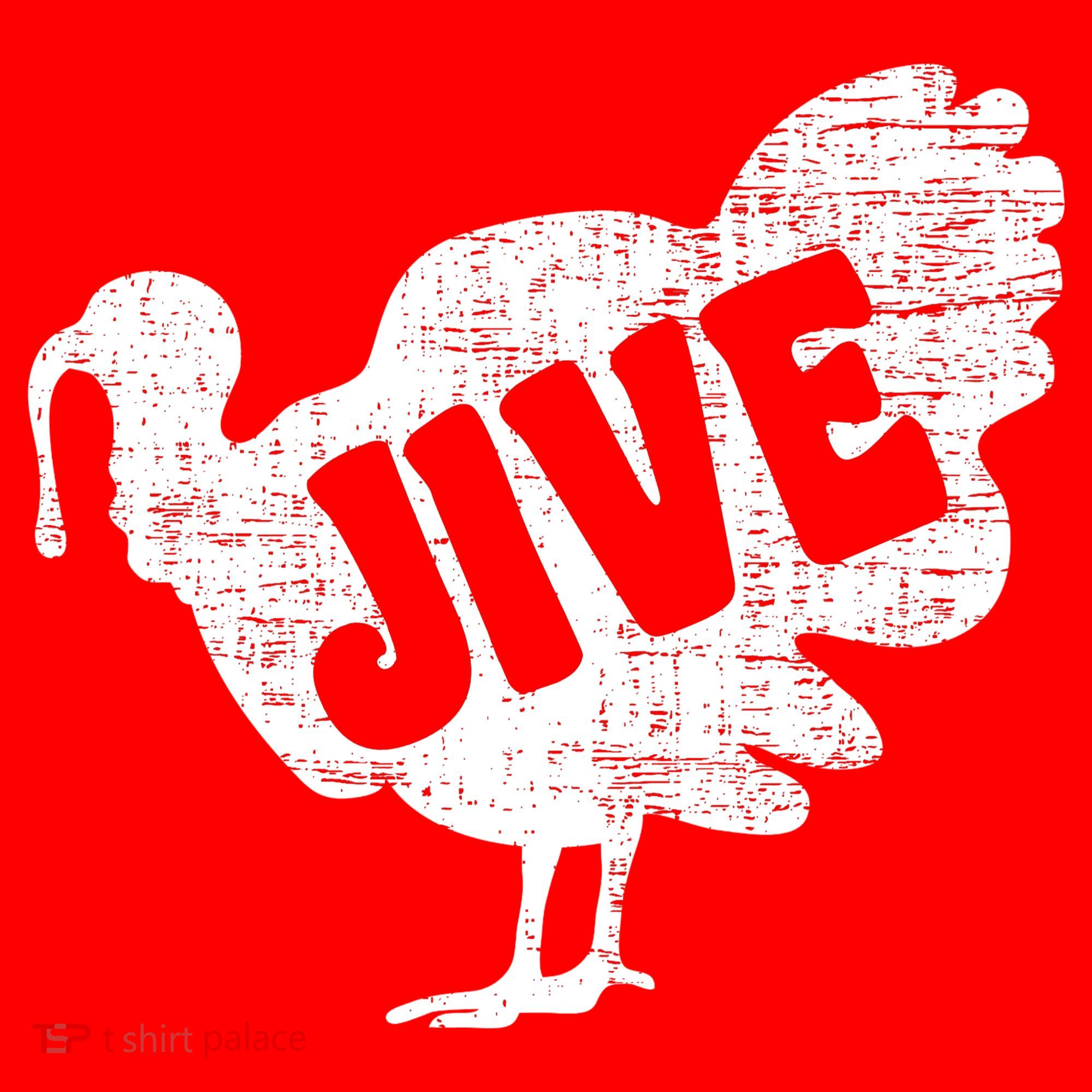 Thanksgiving Jive Turkey Santa Hat