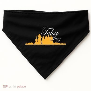 Tulsa Jazz USA-Made Doggie Bandana