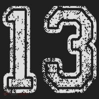 Team Jersey Uniforms Number 13 Thirteen School Sports Hat thumb 2