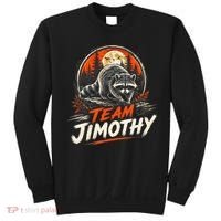 Team Jimothy Viral Raccoon Funny Sweatshirt thumb 0