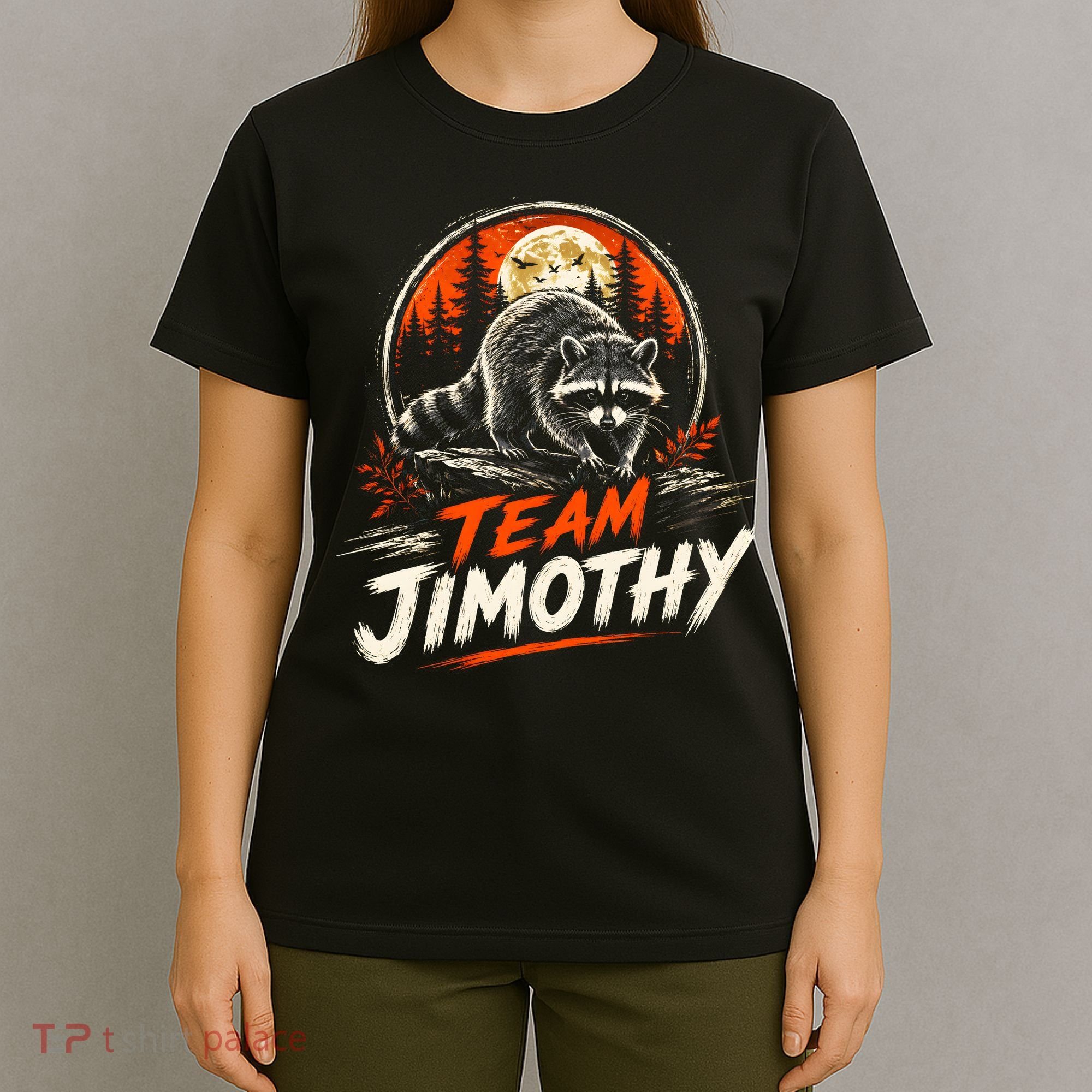 Team Jimothy Viral Raccoon Funny T-Shirt