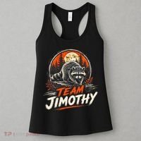 Team Jimothy Viral Raccoon Funny Women's Tank Top thumb 3