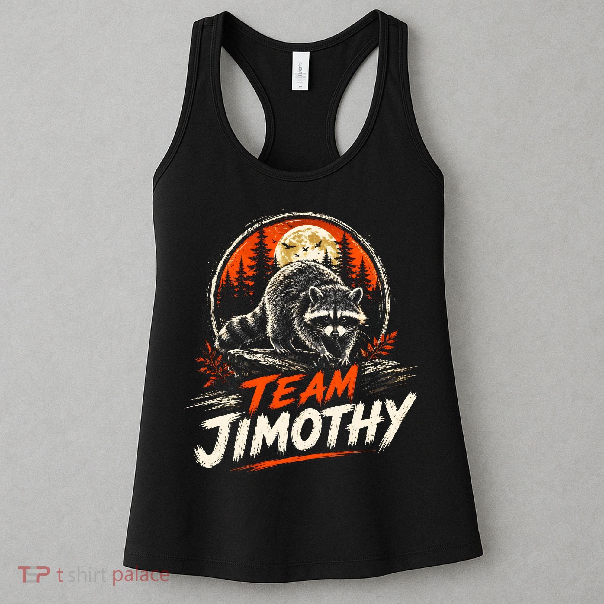 Team Jimothy Viral Raccoon Funny Women's Tank Top