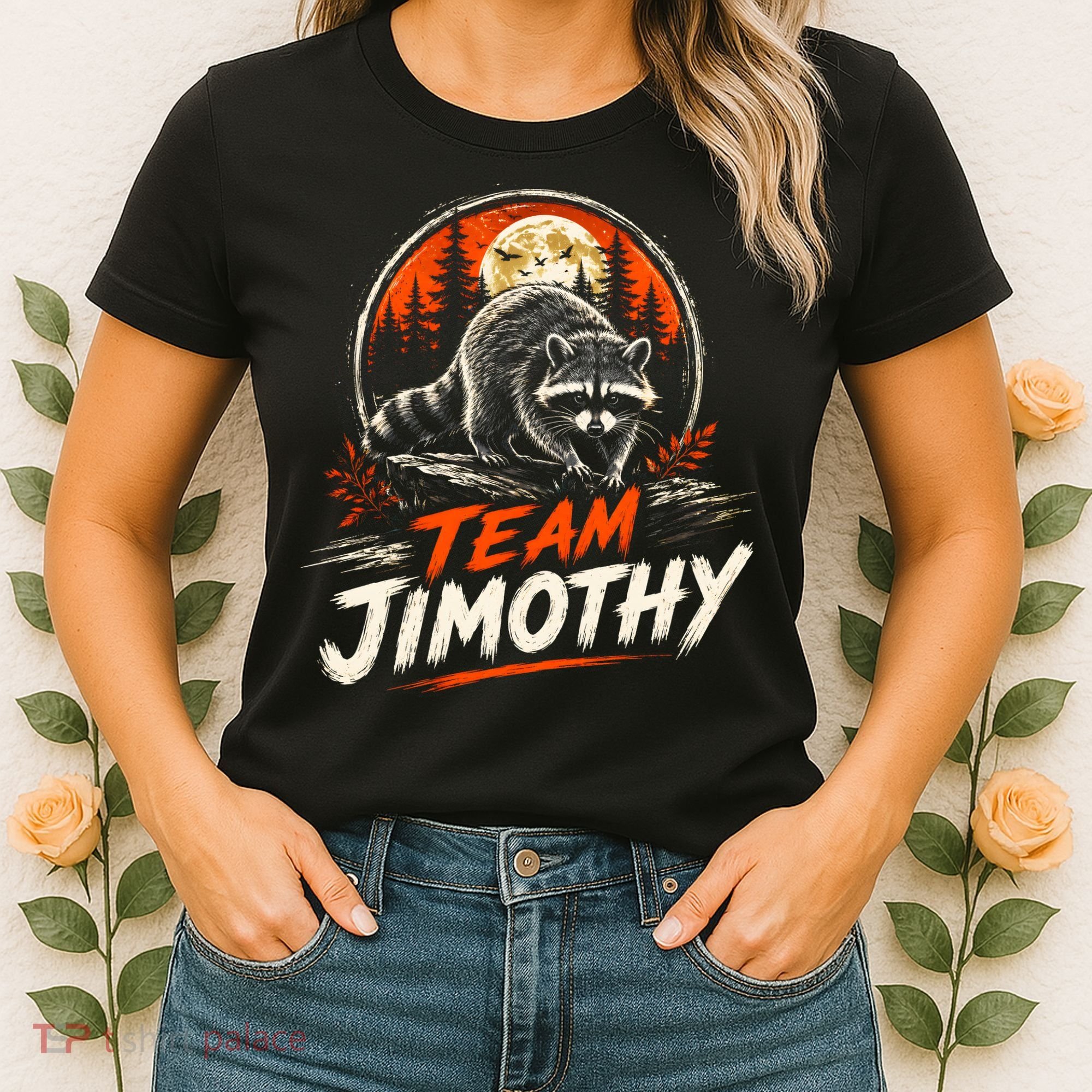 Team Jimothy Viral Raccoon Funny Women's T-Shirt