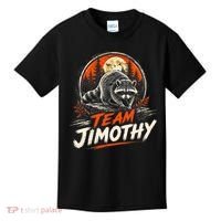 Team Jimothy Viral Raccoon Funny Kids T-Shirt thumb 0
