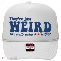TheyRe Just Weird Antitrump TheyRe Weird Vote Blue Hat thumb 0