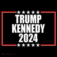 Trump Kennedy 2024 Election Logo Women's Hoodie thumb 2