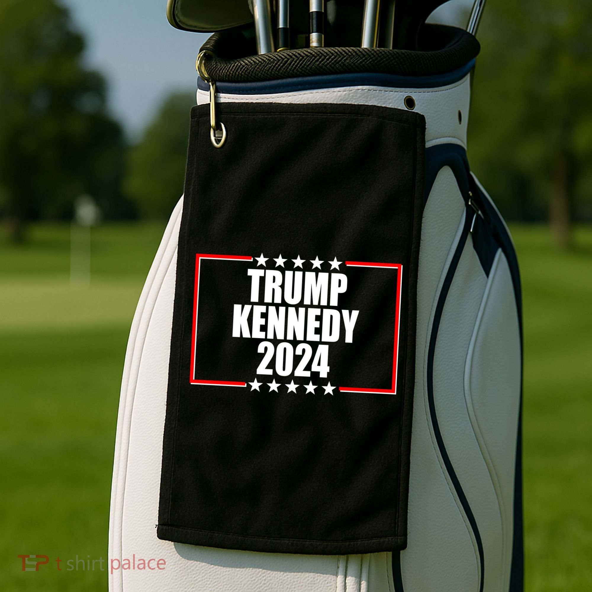 Trump Kennedy 2024 Election Logo Golf Towel
