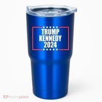 Trump Kennedy 2024 Election Logo Tumbler thumb 0