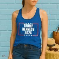 Trump Kennedy 2024 Election Logo Women's Tank Top thumb 2