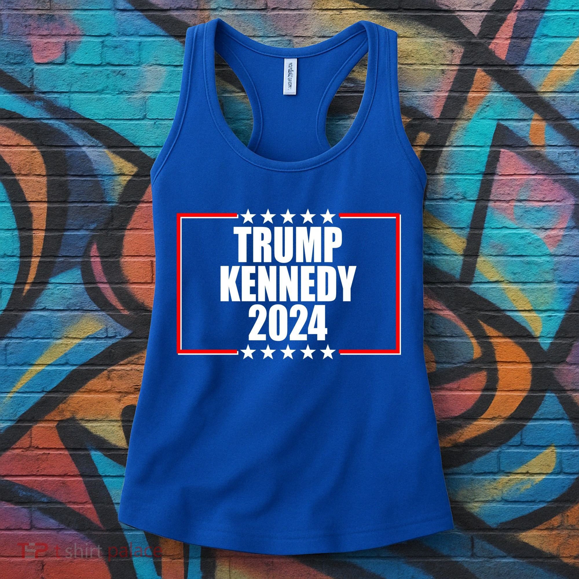 Trump Kennedy 2024 Election Logo Women's Tank Top