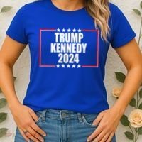 Trump Kennedy 2024 Election Logo Women's T-Shirt thumb 2