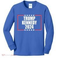 Trump Kennedy 2024 Election Logo Kids Long Sleeve Shirt thumb 0