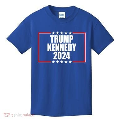 Trump Kennedy 2024 Election Logo Kids T-Shirt