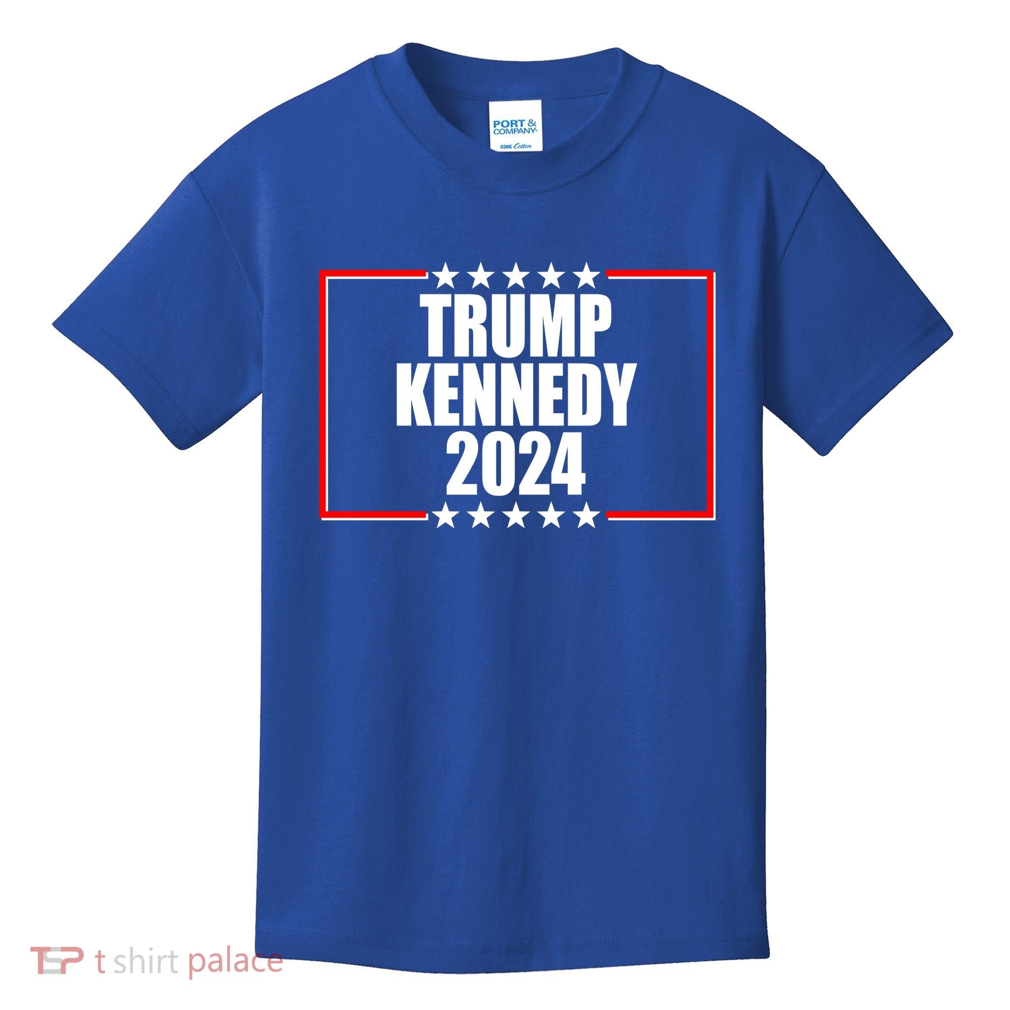 Trump Kennedy 2024 Election Logo Kids T-Shirt