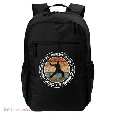 Taekwondo Karate 5 Tenets Martial Arts Uniform Backpack
