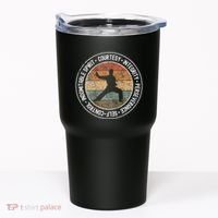 Taekwondo Karate 5 Tenets Martial Arts Uniform Tumbler thumb 0