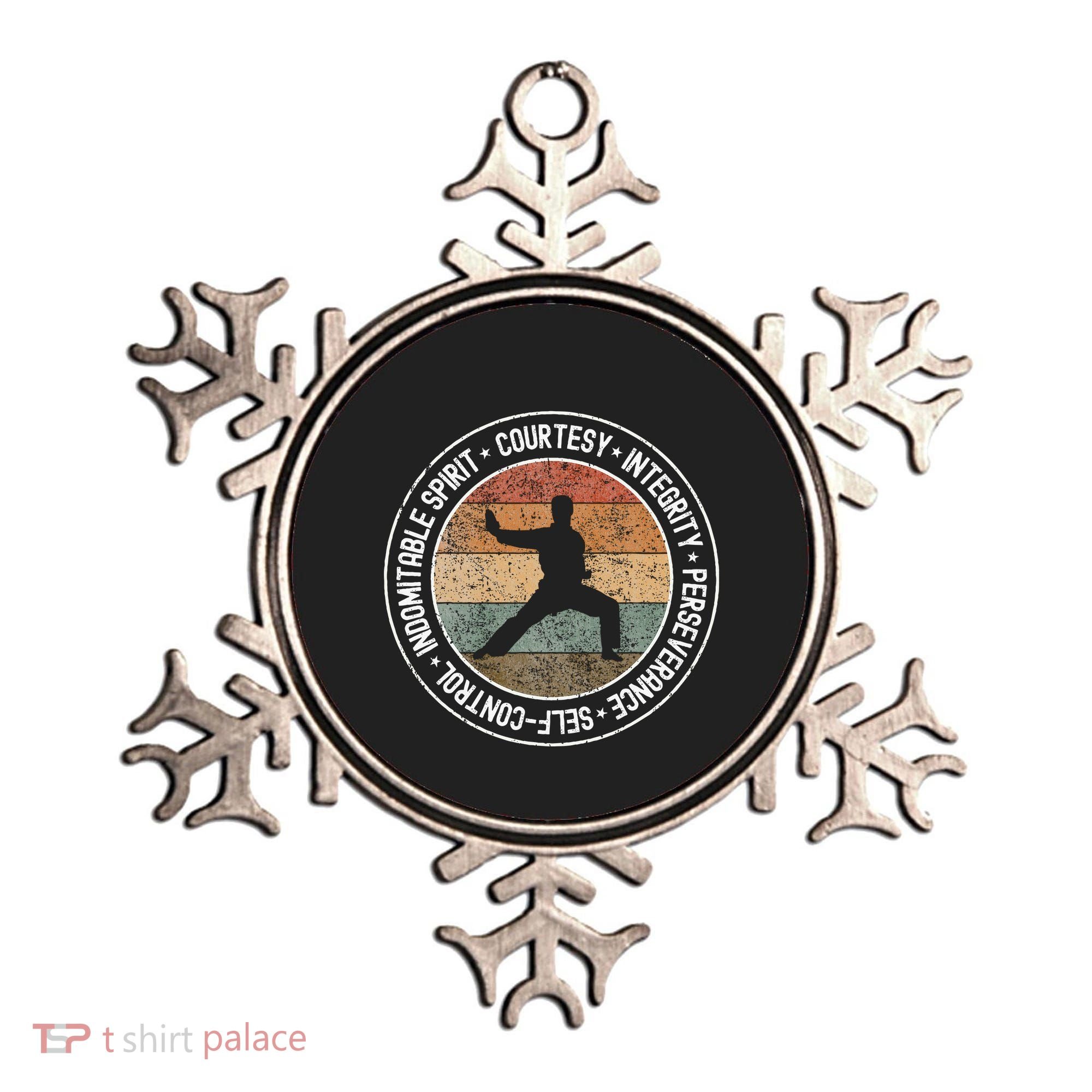 Taekwondo Karate 5 Tenets Martial Arts Uniform Ornament