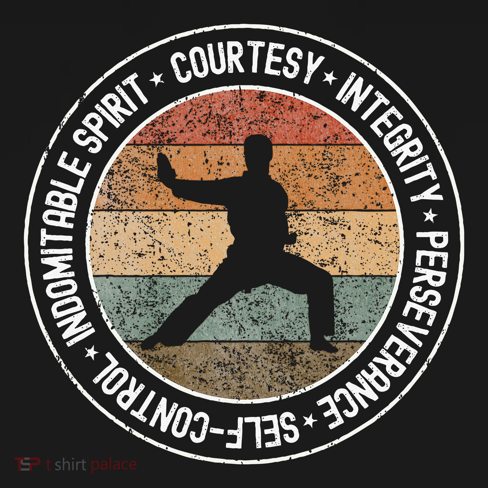 Taekwondo Karate 5 Tenets Martial Arts Uniform Baby Bodysuit