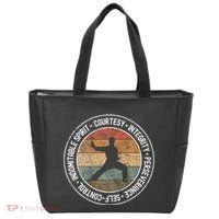Taekwondo Karate 5 Tenets Martial Arts Uniform Tote Bag thumb 0