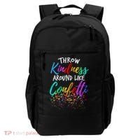 Throw Kindness Around Like Confetti Kind Teacher Backpack thumb 0