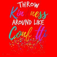 Throw Kindness Around Like Confetti Kind Teacher Santa Hat thumb 1