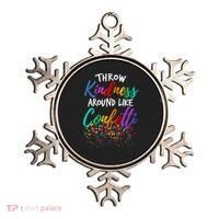Throw Kindness Around Like Confetti Kind Teacher Kid Ornament thumb 0
