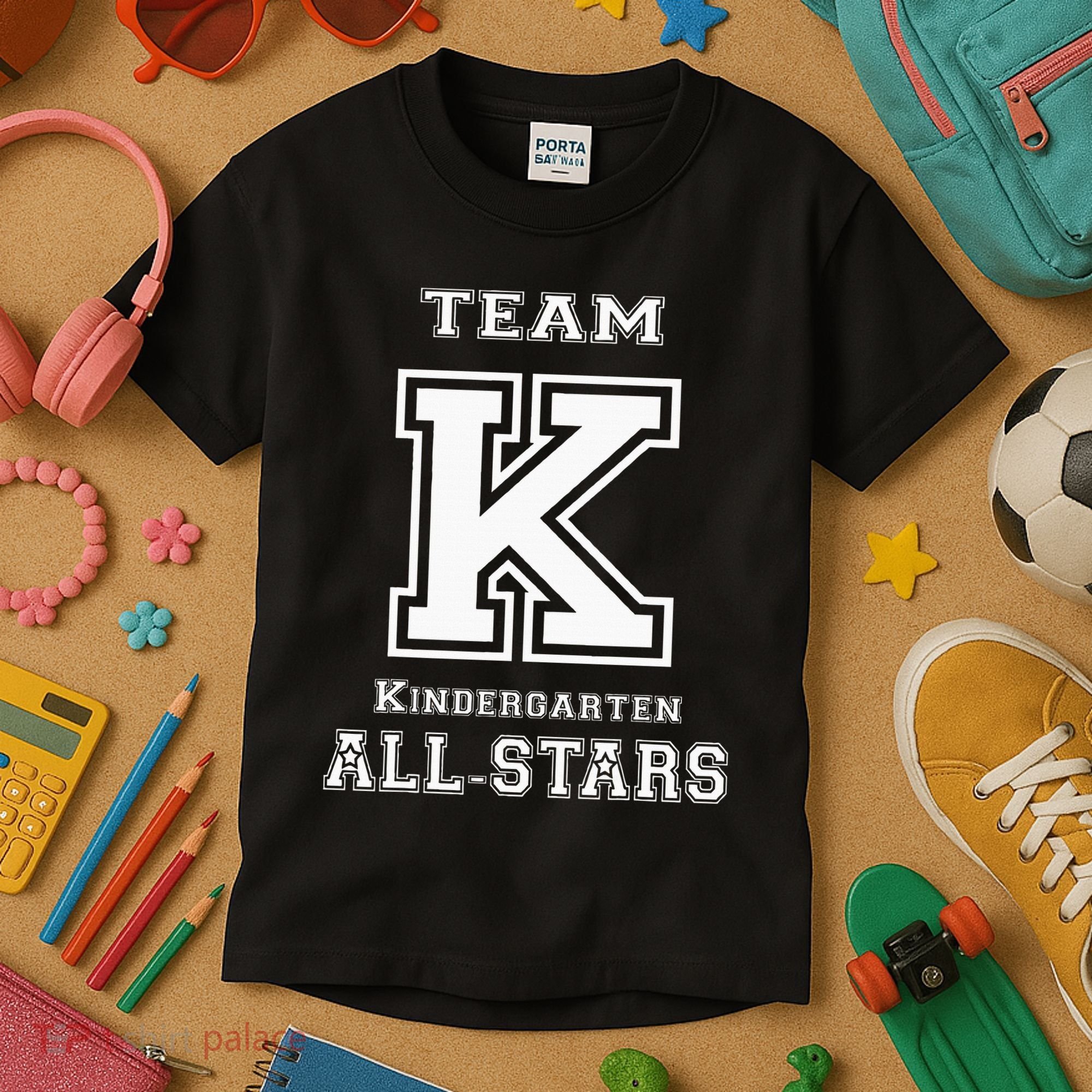 Team Kindergarten All Stars Sport Jersey Kids T-Shirt