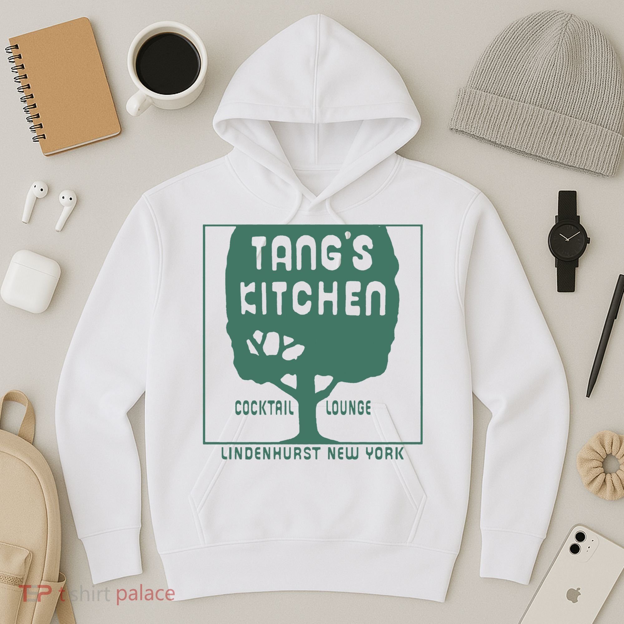 Tangs Kitchen Cocktail Lounge Lindenhurst New York Hoodie
